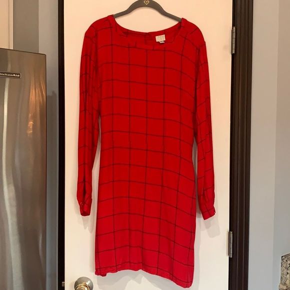 a new day Dresses & Skirts - A New Day Red Dress XXL